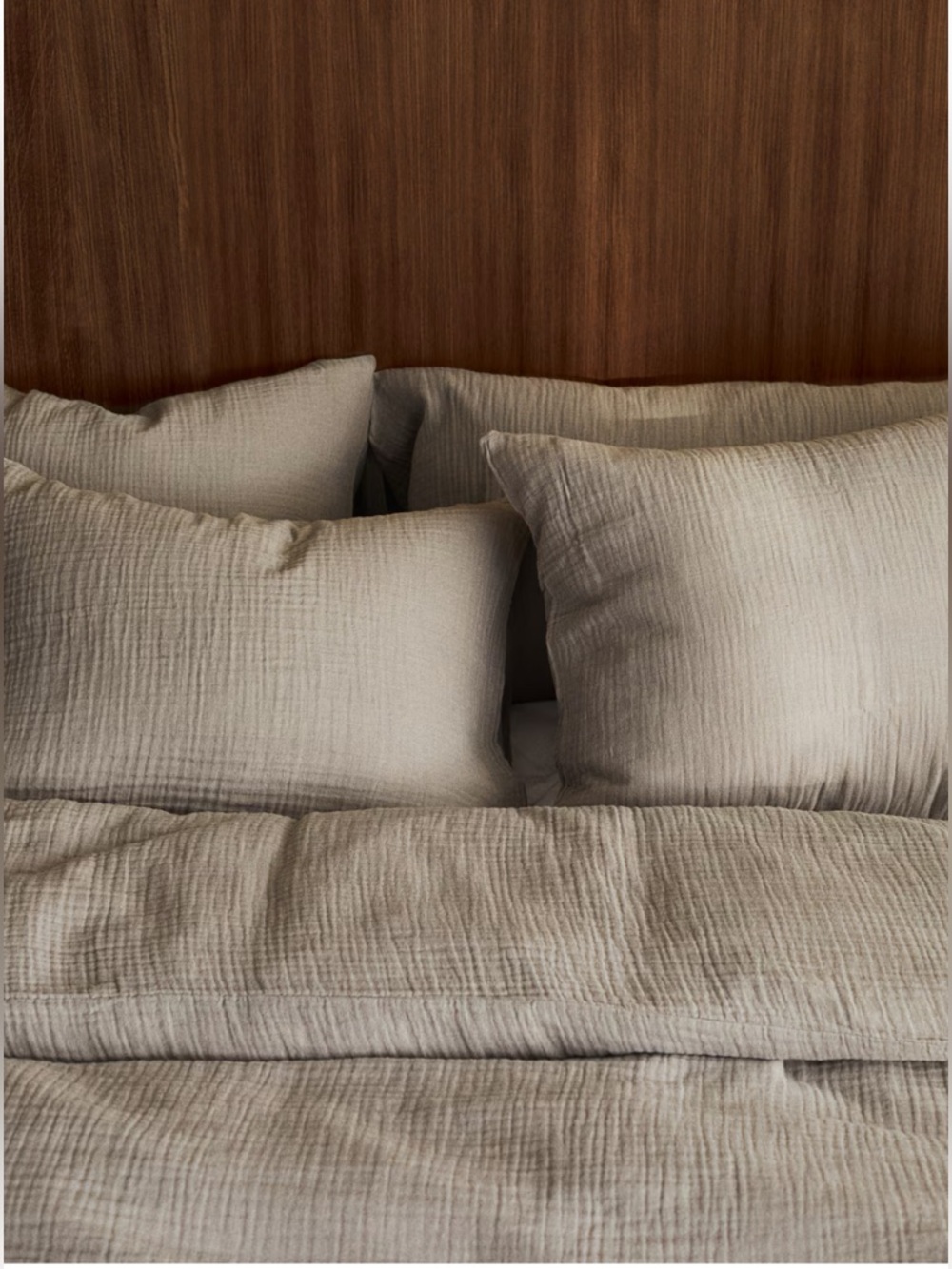 muslin duvet cover set